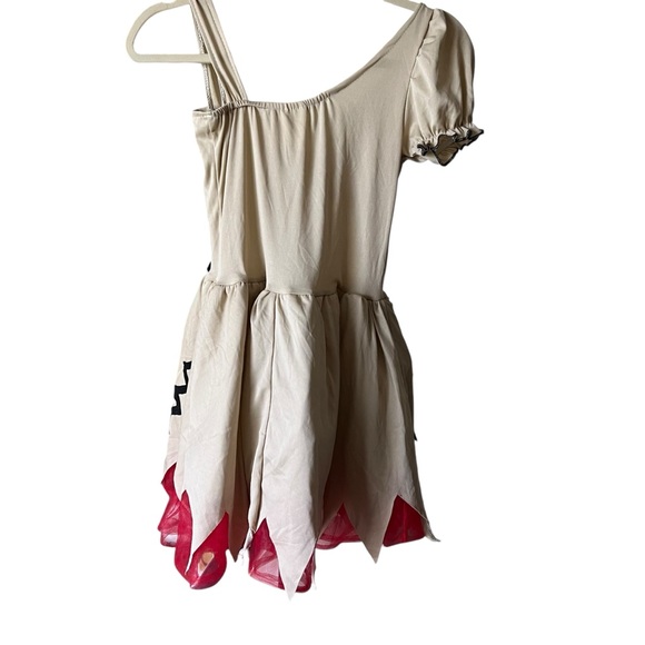 Spirit Halloween Costume Zombie Dresss junior Sz L 10-12 - Picture 3 of 4